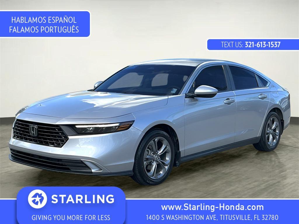 used 2024 Honda Accord car, priced at $25,399