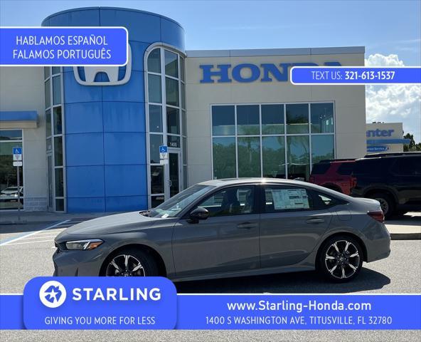 new 2025 Honda Civic Hybrid car, priced at $32,055