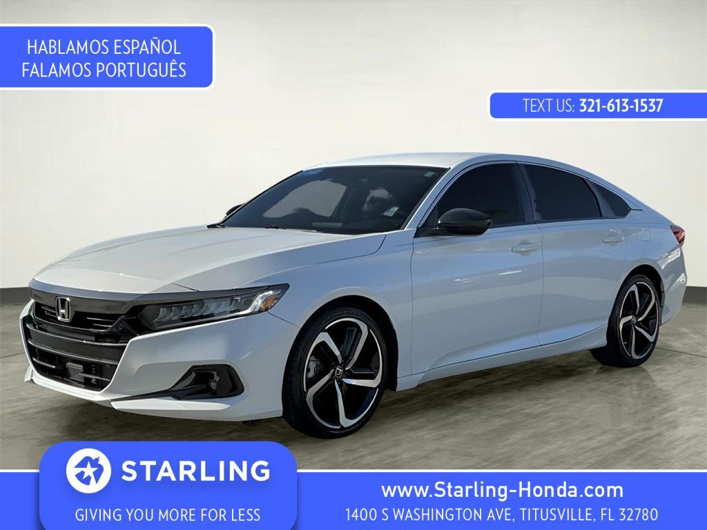 used 2022 Honda Accord car, priced at $25,248