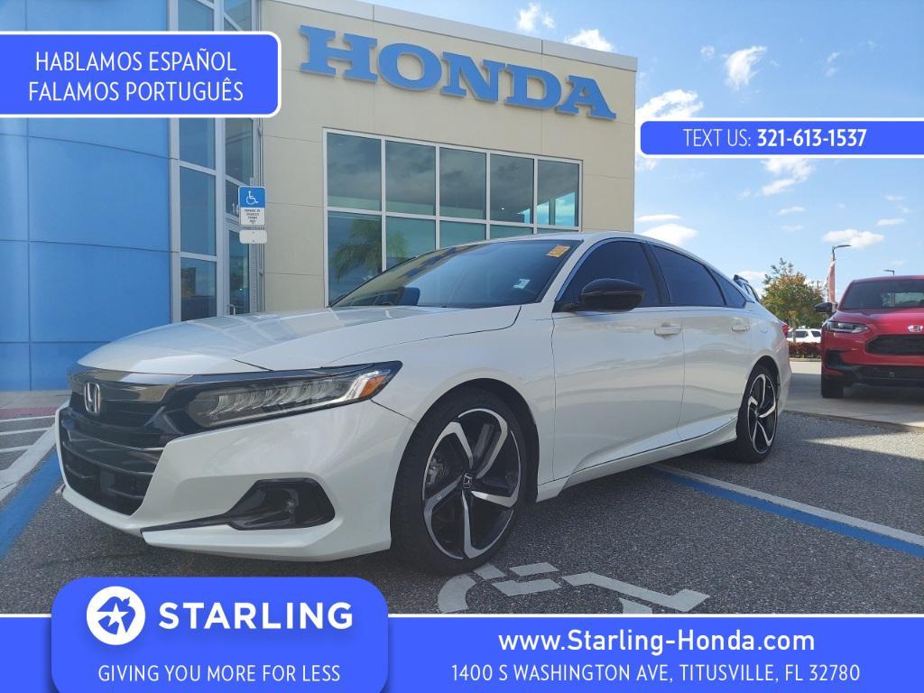used 2022 Honda Accord car, priced at $25,875