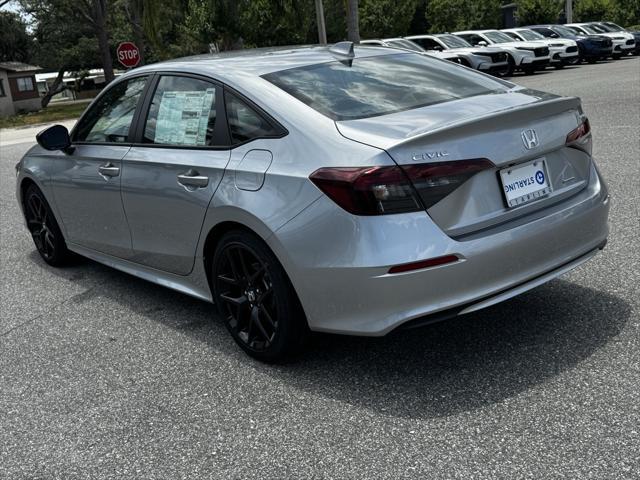 new 2025 Honda Civic Hybrid car, priced at $28,600