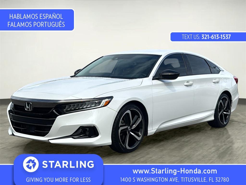 used 2022 Honda Accord car, priced at $25,249