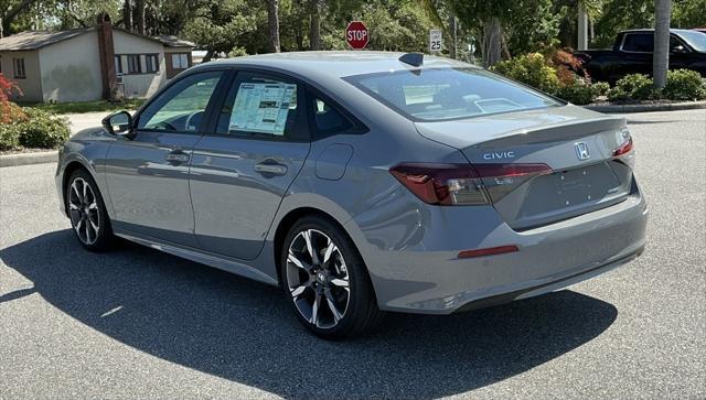 new 2025 Honda Civic Hybrid car, priced at $33,555