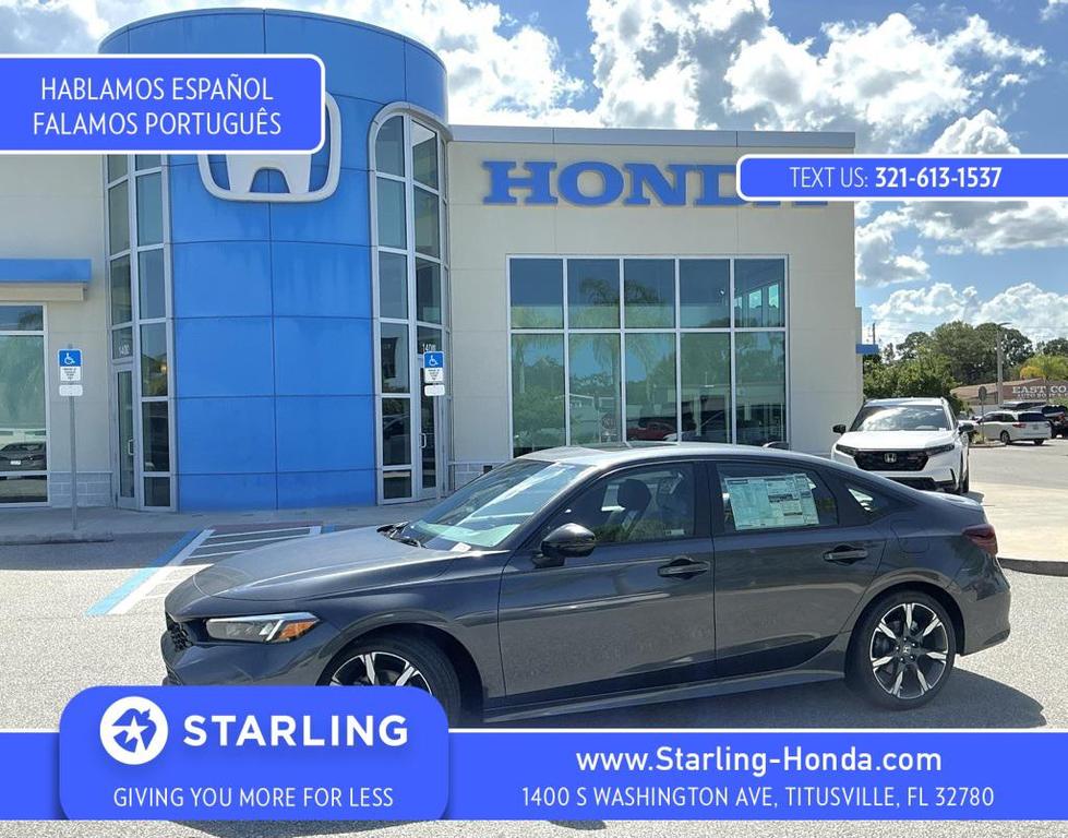 new 2026 Honda Civic Hybrid car, priced at $33,445