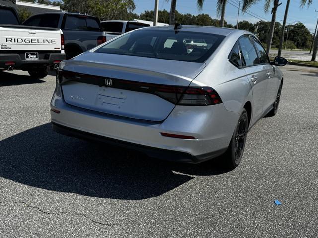 new 2025 Honda Accord car, priced at $31,655