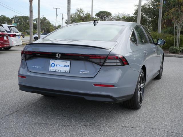 new 2025 Honda Accord Hybrid car, priced at $35,205