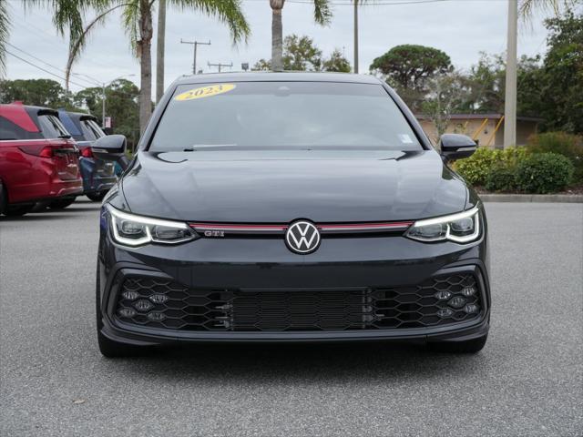 used 2023 Volkswagen Golf GTI car, priced at $32,637