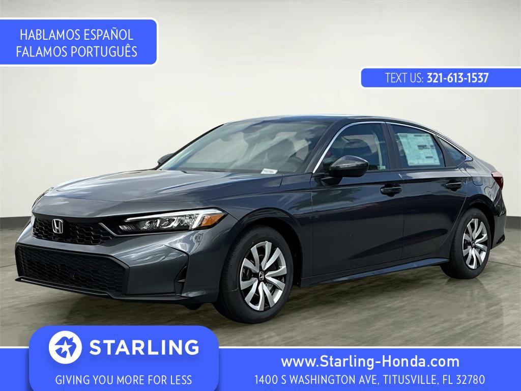 new 2026 Honda Civic car, priced at $25,790