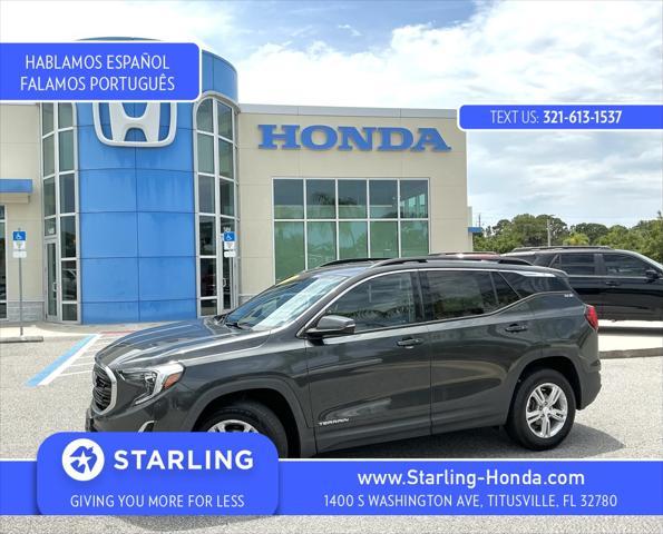 used 2018 GMC Terrain car, priced at $18,579