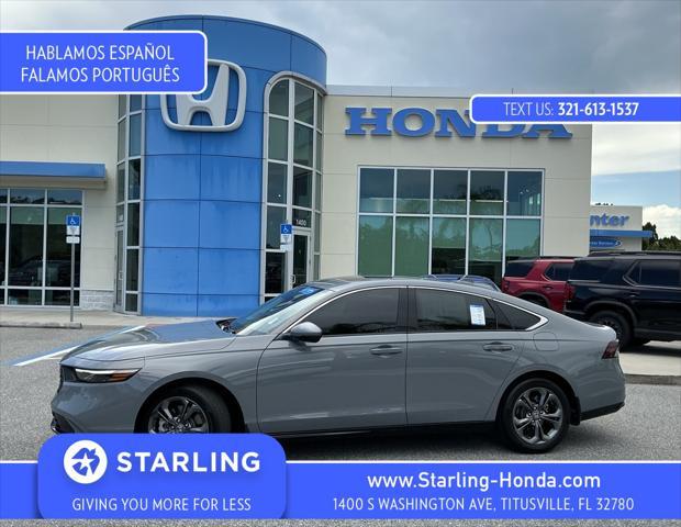 used 2024 Honda Accord Hybrid car, priced at $31,908