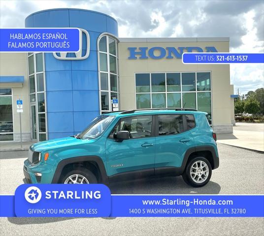used 2022 Jeep Renegade car, priced at $17,845