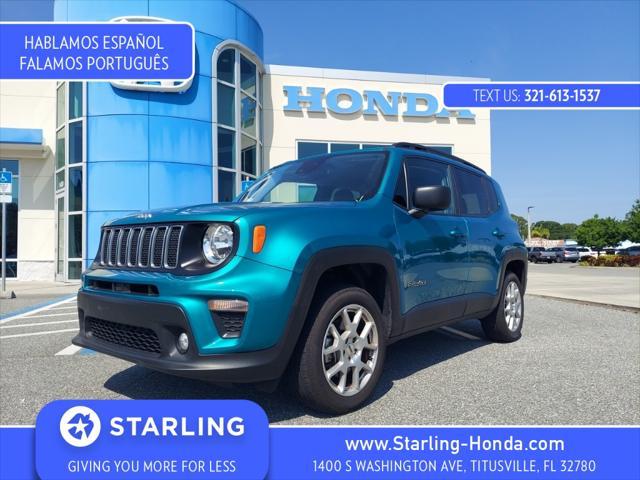 used 2022 Jeep Renegade car, priced at $18,885