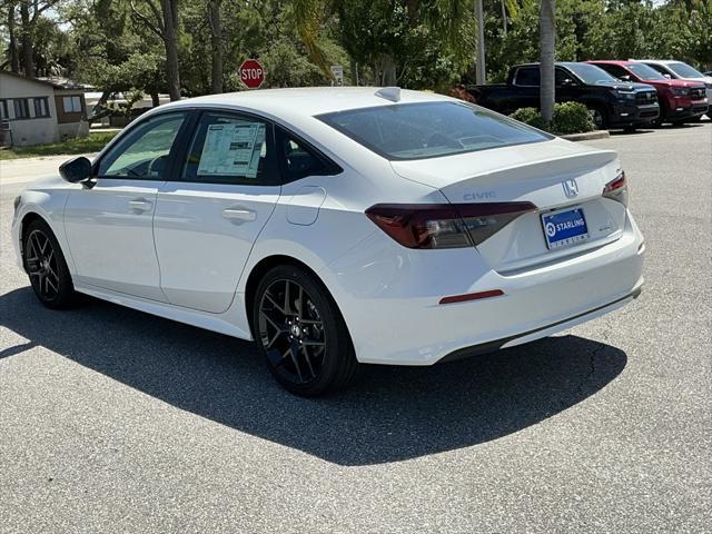 new 2025 Honda Civic Hybrid car, priced at $29,055