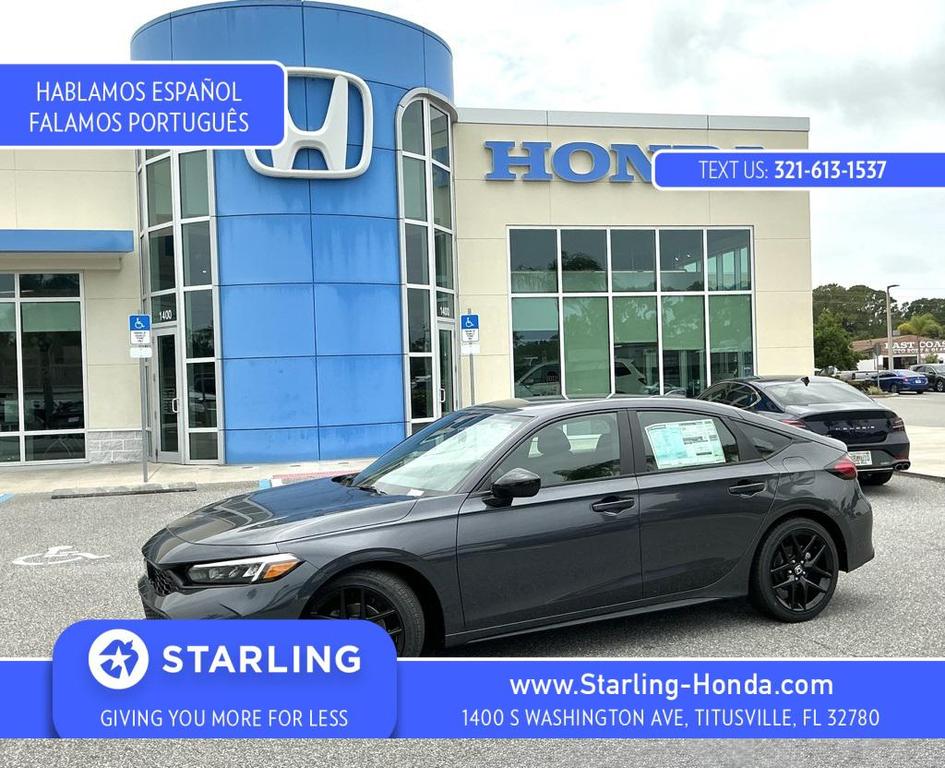 new 2025 Honda Civic car, priced at $27,100