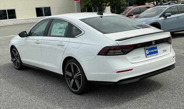 new 2025 Honda Accord Hybrid car, priced at $35,260