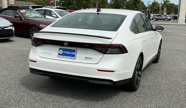 new 2025 Honda Accord Hybrid car, priced at $35,260