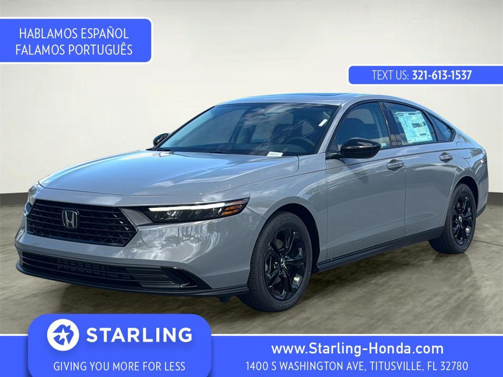 new 2025 Honda Accord car, priced at $30,665