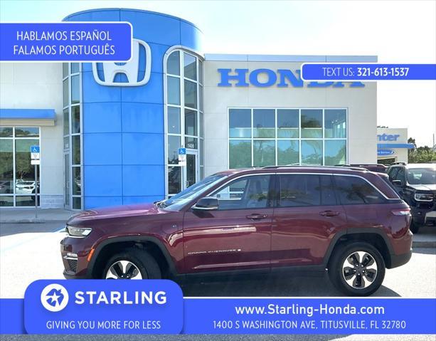 used 2023 Jeep Grand Cherokee 4xe car, priced at $25,894