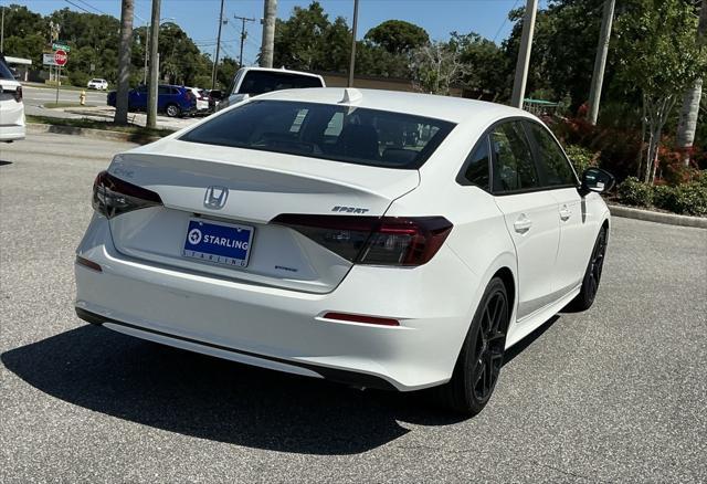 new 2025 Honda Civic Hybrid car, priced at $30,555