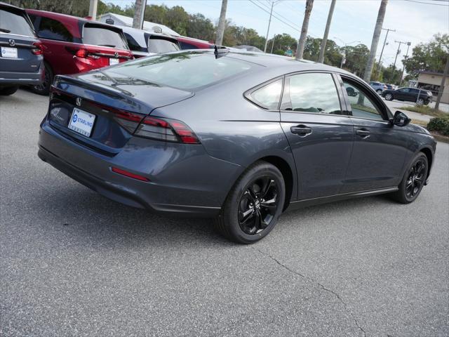 new 2025 Honda Accord car, priced at $31,655