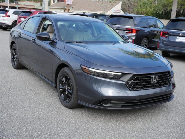 new 2025 Honda Accord car, priced at $31,655