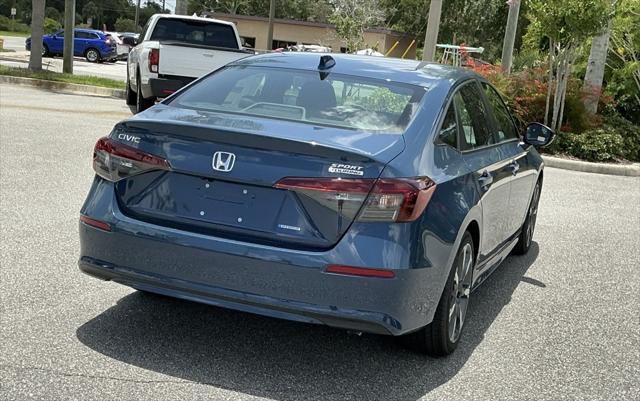 new 2025 Honda Civic Hybrid car, priced at $33,555