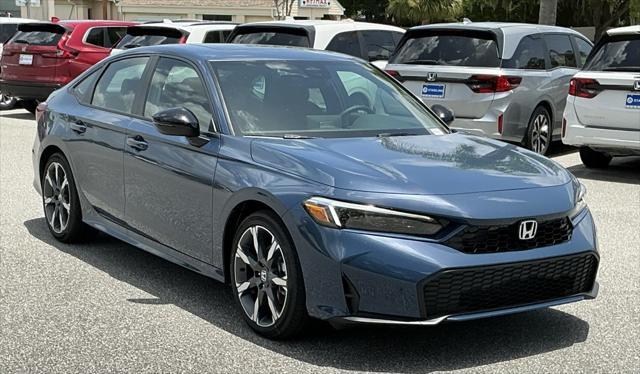 new 2025 Honda Civic Hybrid car, priced at $33,555