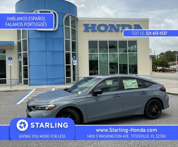 new 2025 Honda Civic Hybrid car, priced at $31,755