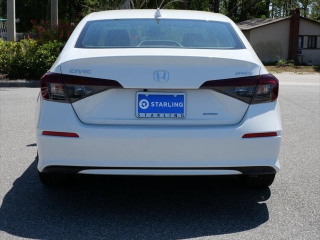 new 2025 Honda Civic Hybrid car, priced at $30,555