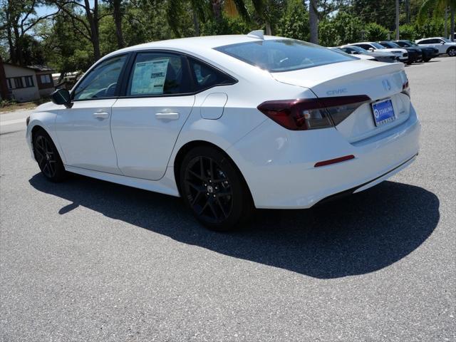 new 2025 Honda Civic Hybrid car, priced at $30,555