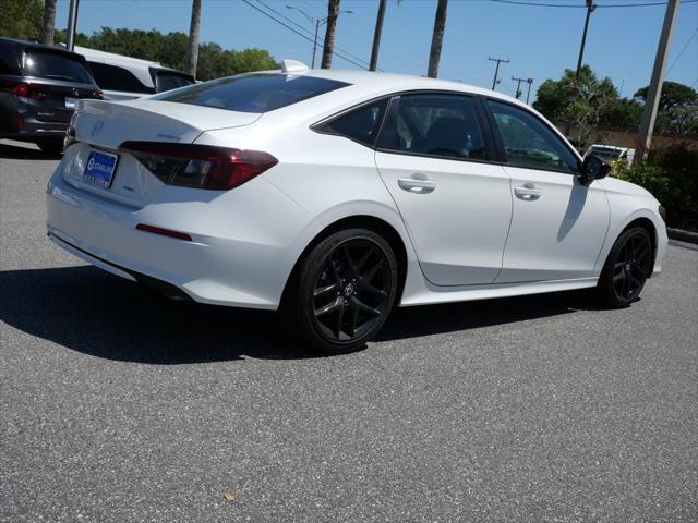 new 2025 Honda Civic Hybrid car, priced at $30,555
