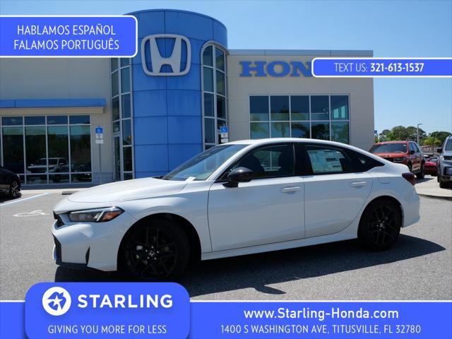 new 2025 Honda Civic Hybrid car, priced at $30,555