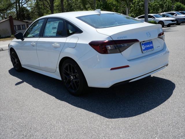 new 2025 Honda Civic Hybrid car, priced at $30,555