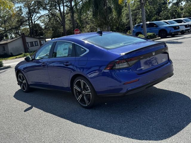 new 2025 Honda Accord Hybrid car, priced at $35,205