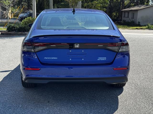 new 2025 Honda Accord Hybrid car, priced at $35,205