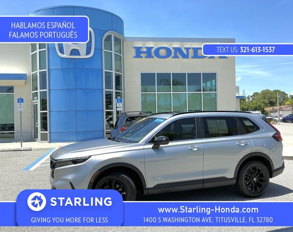 used 2025 Honda CR-V Hybrid car, priced at $39,735