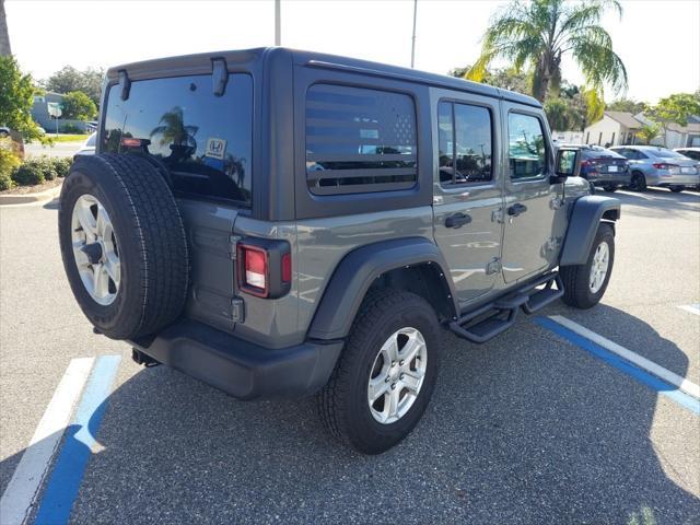 used 2022 Jeep Wrangler Unlimited car, priced at $26,833