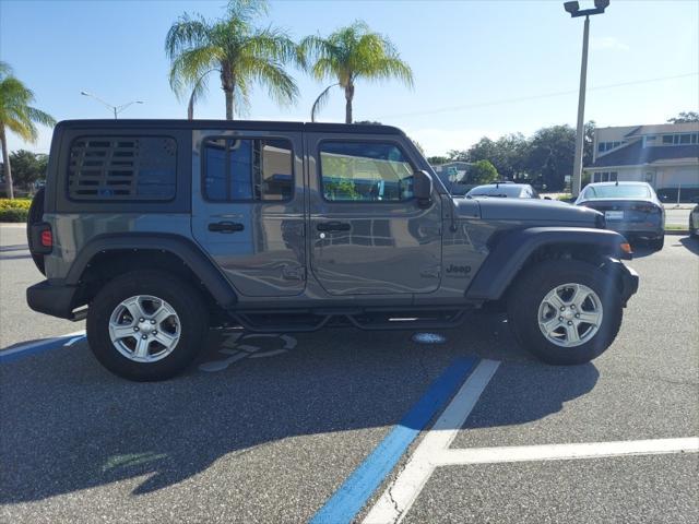 used 2022 Jeep Wrangler Unlimited car, priced at $26,833