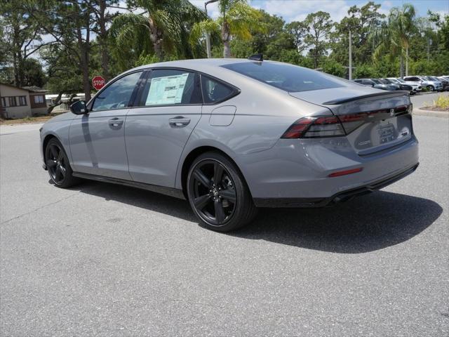 new 2025 Honda Accord Hybrid car, priced at $36,980