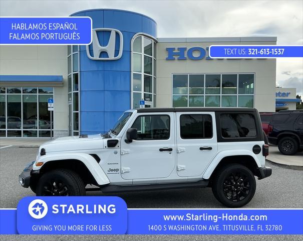 used 2023 Jeep Wrangler 4xe car, priced at $30,911