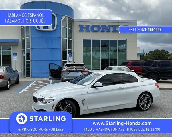 used 2017 BMW 430 car, priced at $18,937