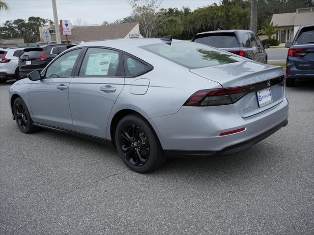 new 2025 Honda Accord car, priced at $31,655