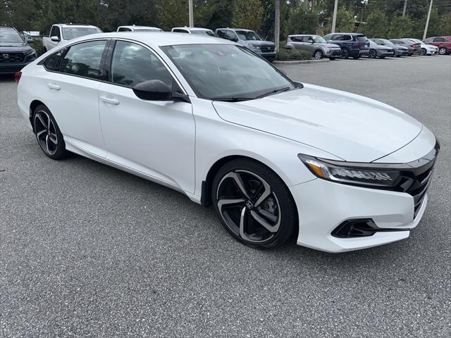 used 2021 Honda Accord car, priced at $24,700