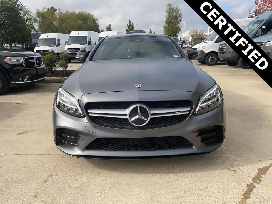 used 2023 Mercedes-Benz AMG C 43 car, priced at $49,998