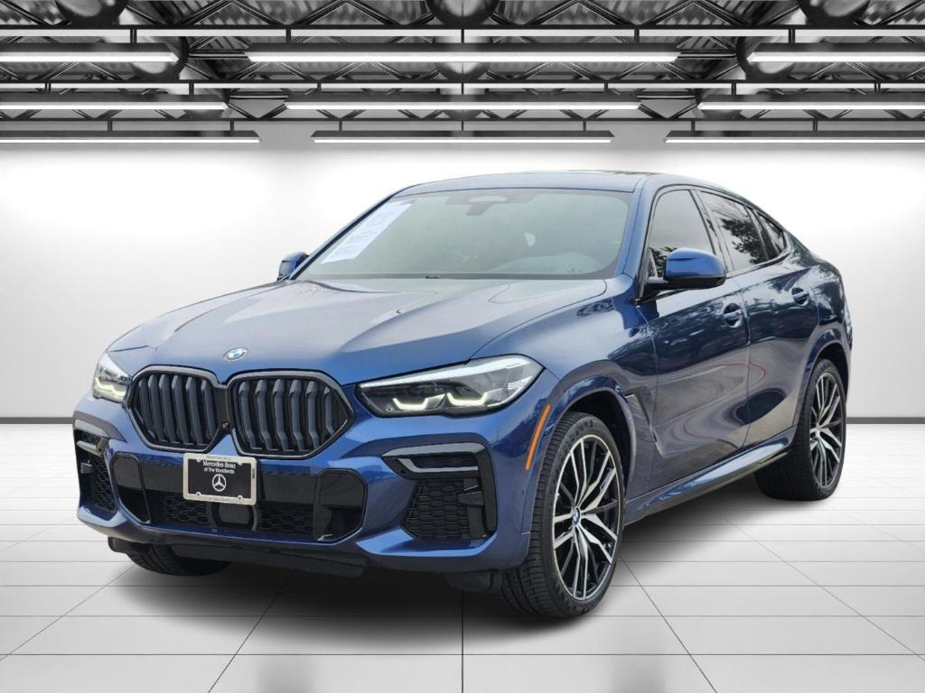 used 2022 BMW X6 car, priced at $58,498