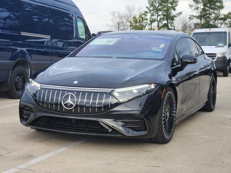 new 2024 Mercedes-Benz AMG EQS car, priced at $154,905