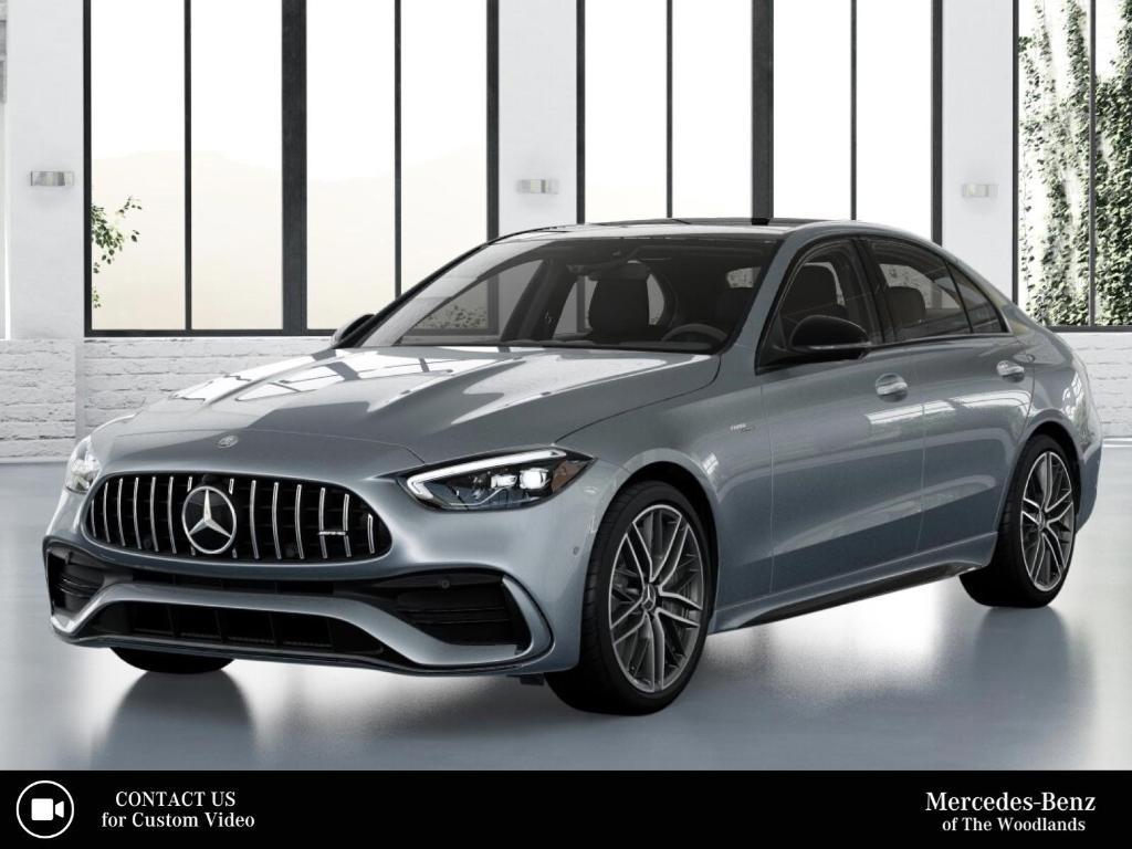 new 2025 Mercedes-Benz AMG C 43 car, priced at $69,005