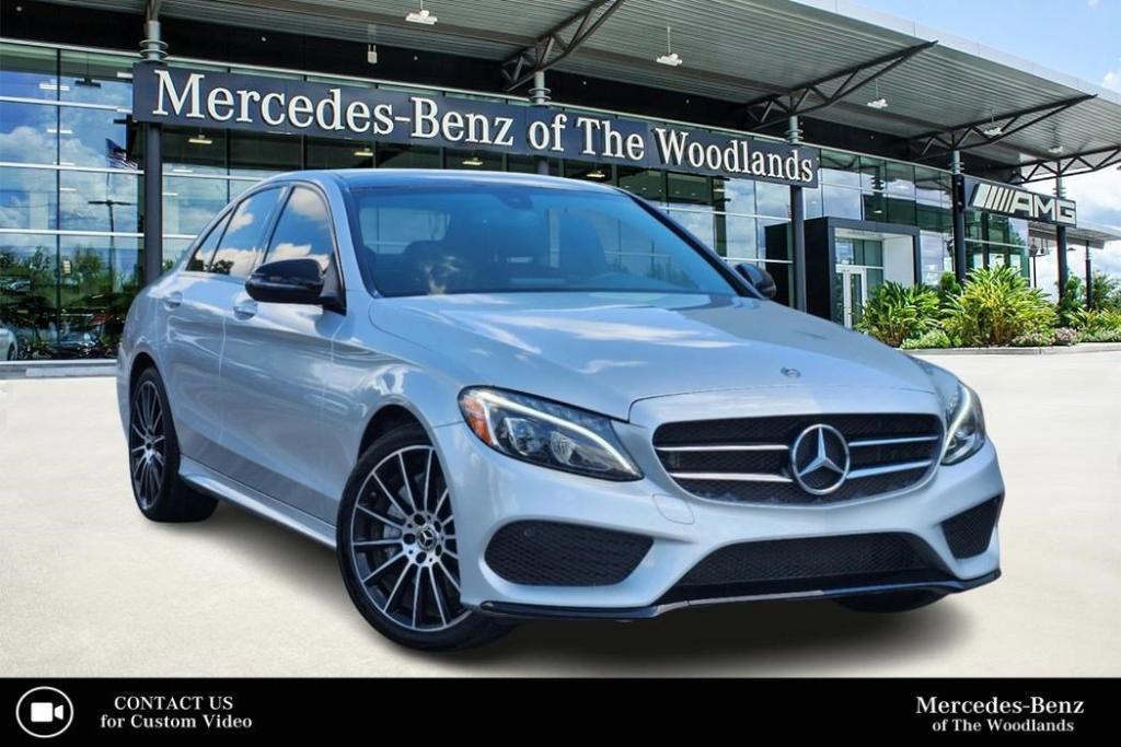 used 2018 Mercedes-Benz C-Class car, priced at $20,498