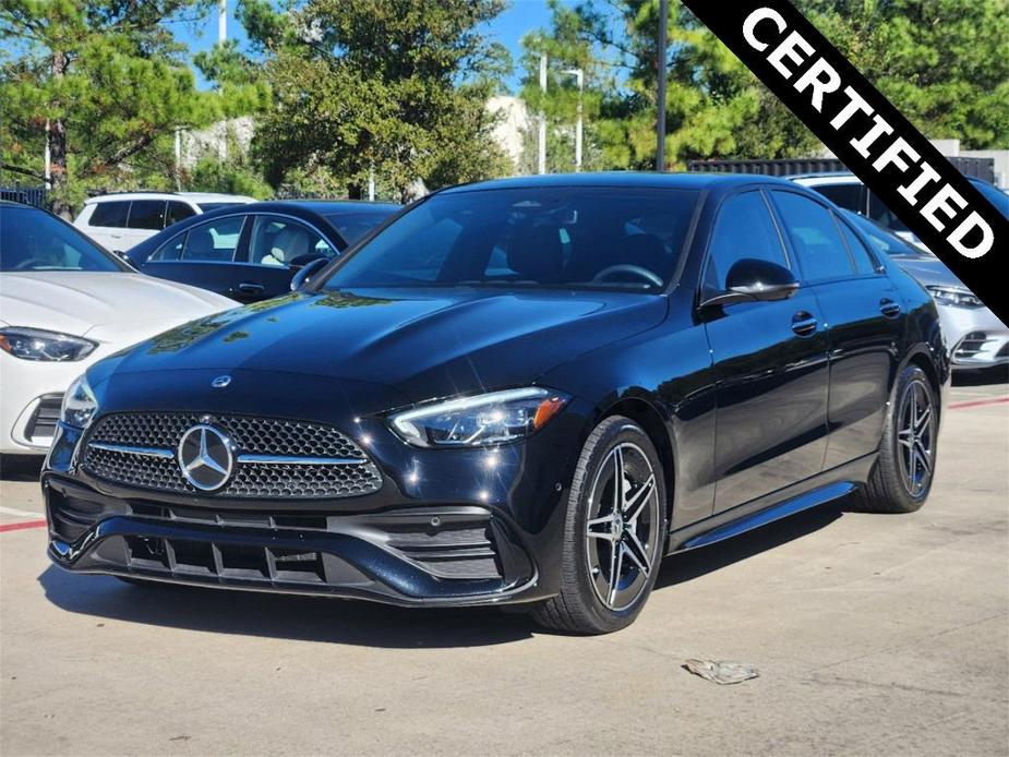 used 2024 Mercedes-Benz C-Class car, priced at $47,998