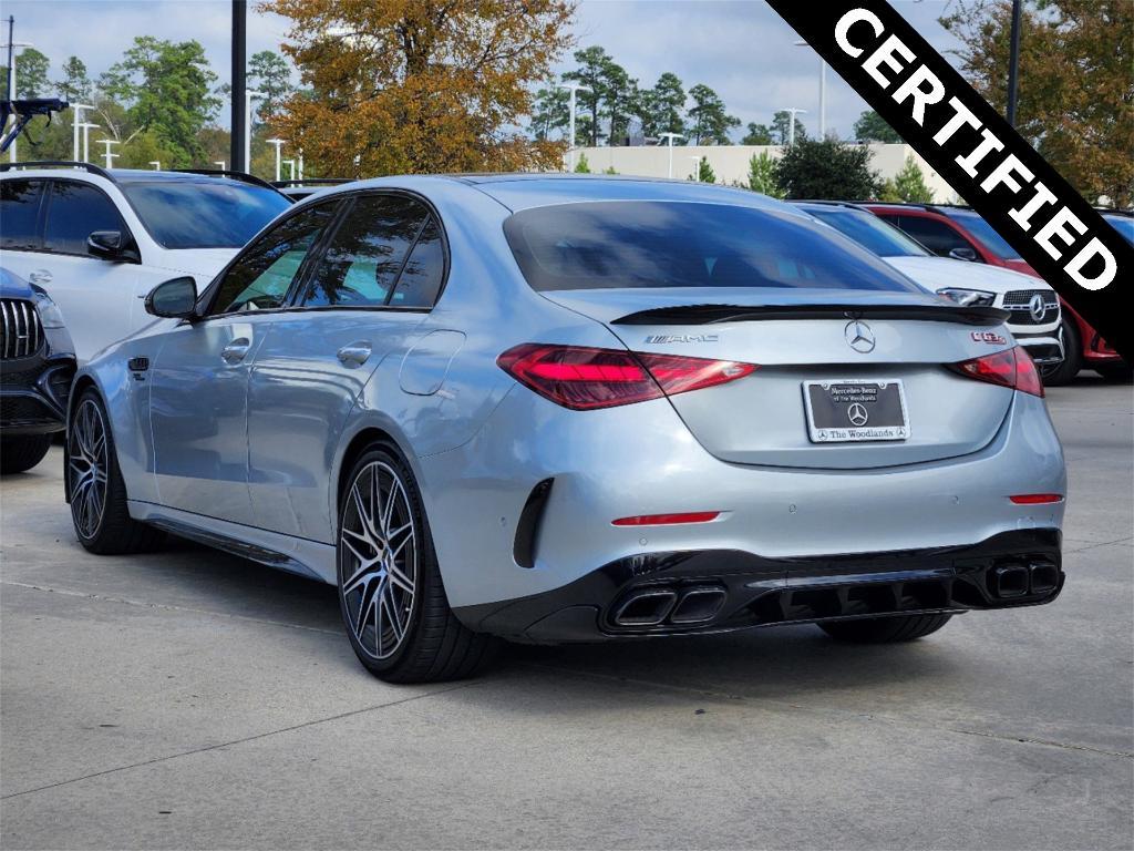 used 2024 Mercedes-Benz AMG C 63 car, priced at $78,498